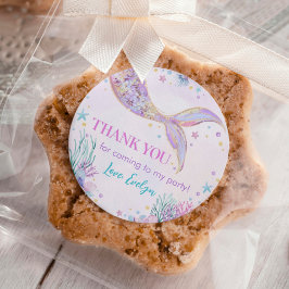 Sjöjungfru Svan under Havsdagen Runt Klistermärke