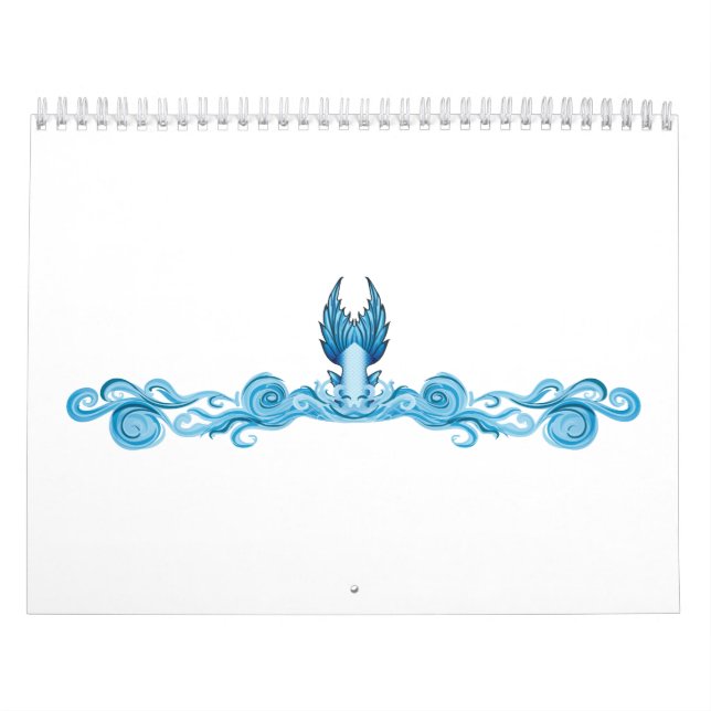 Sjöjungfru Svan Vinkarare Kalender (Omslag)
