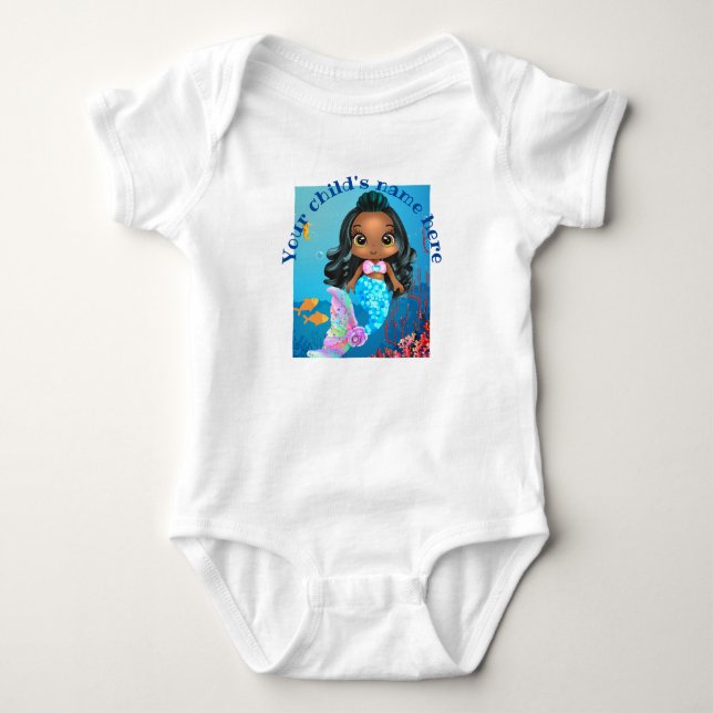 Sjöjungfru T-Shirt (Framsida)