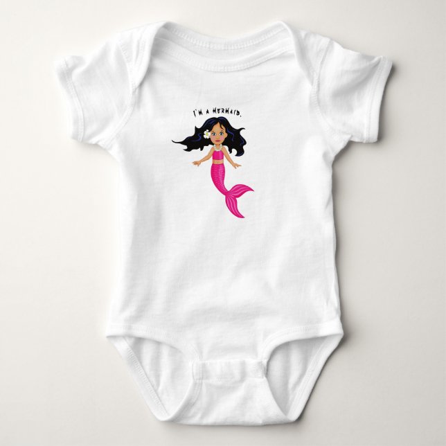 Sjöjungfru T Shirt (Framsida)