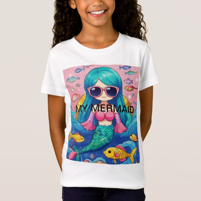 SJÖJUNGFRU T-SHIRT (Framsida)