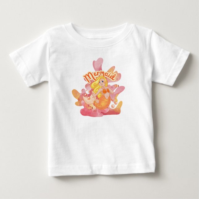 Sjöjungfru  t shirt (Framsida)