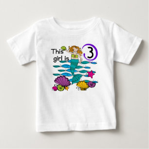 Sjöjungfru T-skjortor och gåvor från tredje födels T-shirt