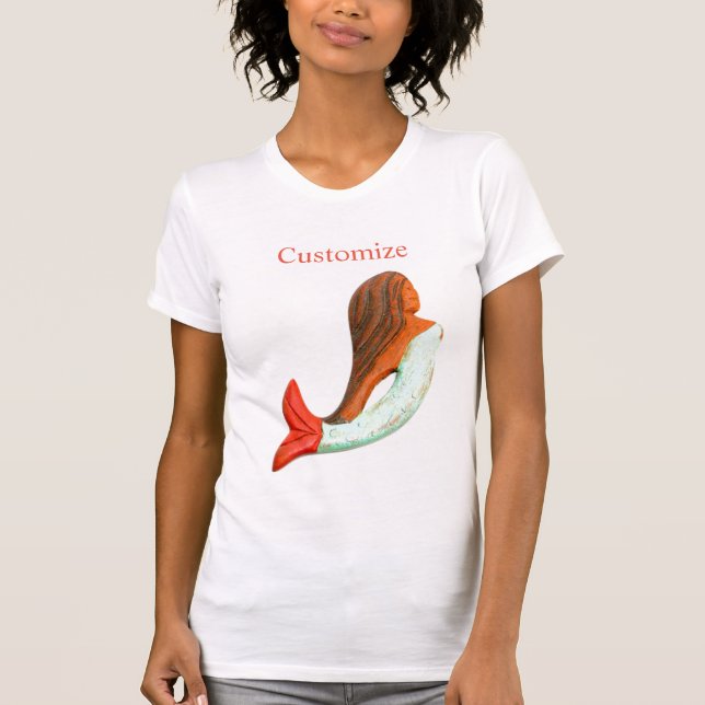 Sjöjungfru Thunder_Cove har öppnats T Shirt (Framsida)