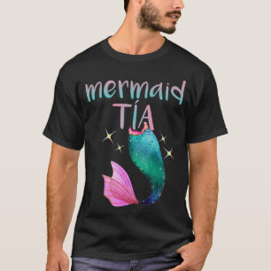 Sjöjungfru Tia Spanska Moster Sjöjungfrun Älska T Shirt