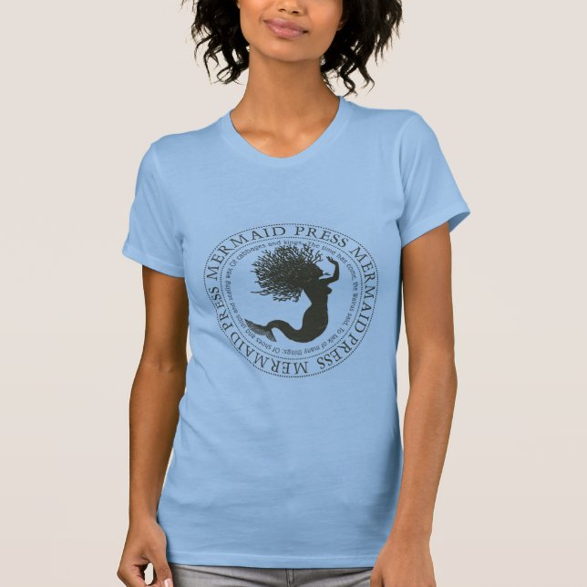 Sjöjungfru Tryck på T-shirt (Framsida)