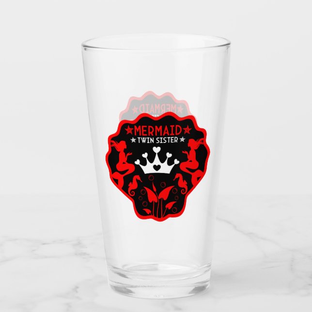 Sjöjungfru Twin Sisters Glaskopp (Framsida)