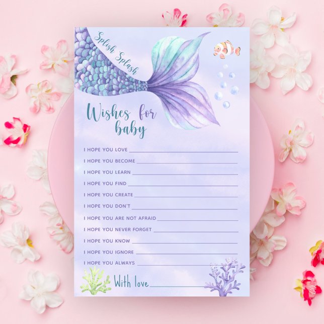 Sjöjungfru under havsområdet Önskemål för baby (Skapare uppladdad)