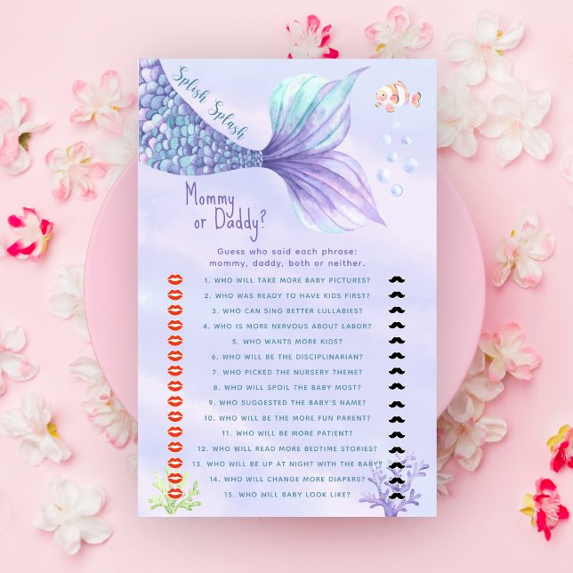 Sjöjungfru Under sjö- eller pappa-Mamman (Skapare uppladdad)