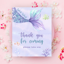 Sjöjungfru under sjön Tack för att ni kom Poster