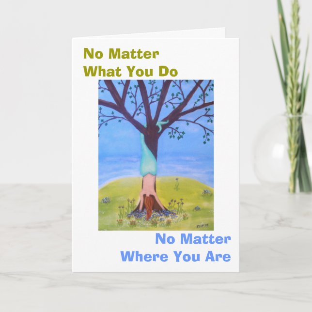 Sjöjungfru ut ur Vatten uppmuntringskort Kort (Framsida)