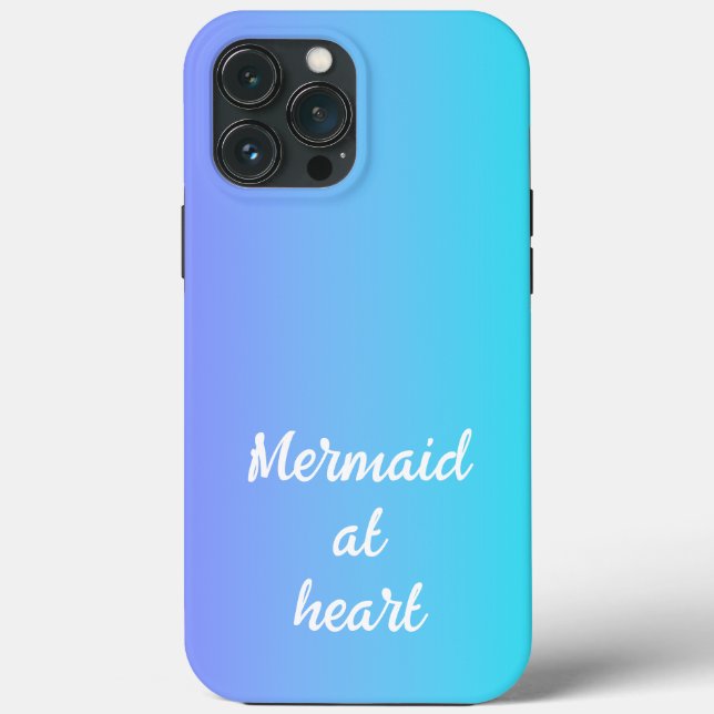 Sjöjungfru vid Fodral-Mate iphone case (Baksida)