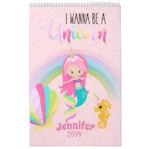 Sjöjungfru vill bli en enhetlig regnbåge under hav