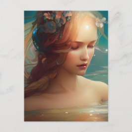Sjöjungfru Vykort