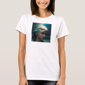 "Sjöjungfru Warrior" av Juan Cabana 2024 NEW T Shirt