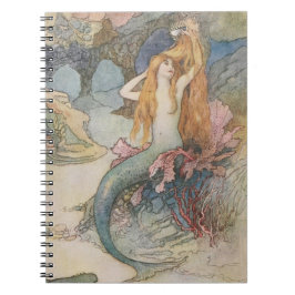 Sjöjungfru Warwick Goble Anteckningsbok