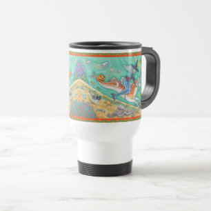 SJÖJUNGFRU WITCH, HALLOWEEN MERHORSE COMMUTER MUGG