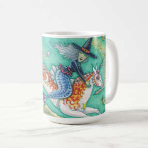 SJÖJUNGFRU WITCH, HALLOWEEN MERHORSE PONY CLASSIC KAFFEMUGG