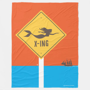 Sjöjungfru X-ing Fleecefilt