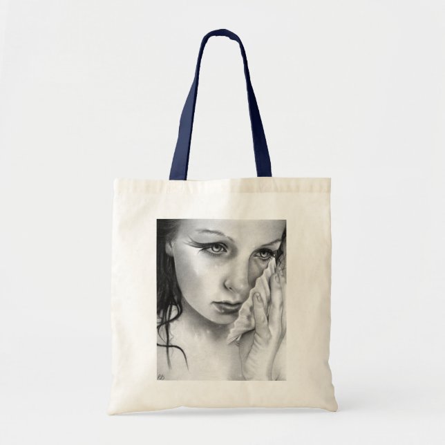 SjöjungfruAquamarineTides hänger lös Tygkasse (Framsidan)