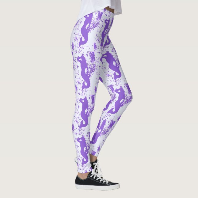 sjöjungfruar för lavender-sökning leggings (Höger)