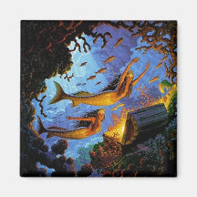 SJÖJUNGFRUAR i GULD