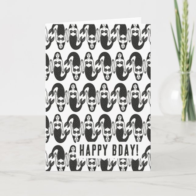 Sjöjungfruar Kort (Framsida)