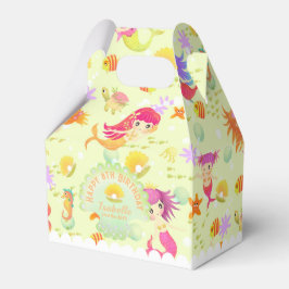 Sjöjungfruar Lemon Grönt Tält Presentaskar