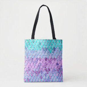 Sjöjungfruar med Unicorn Girls Glitter #9 Tygkasse
