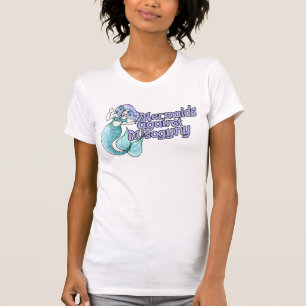Sjöjungfruar mot kvinnohat t-shirt