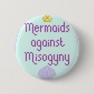 Sjöjungfruar mot Misandry Knapp