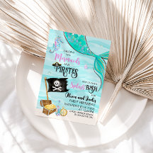 Sjöjungfruar och Pirater: Bjud på födelsedagen