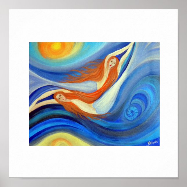 Sjöjungfruar Poster (Framsidan)