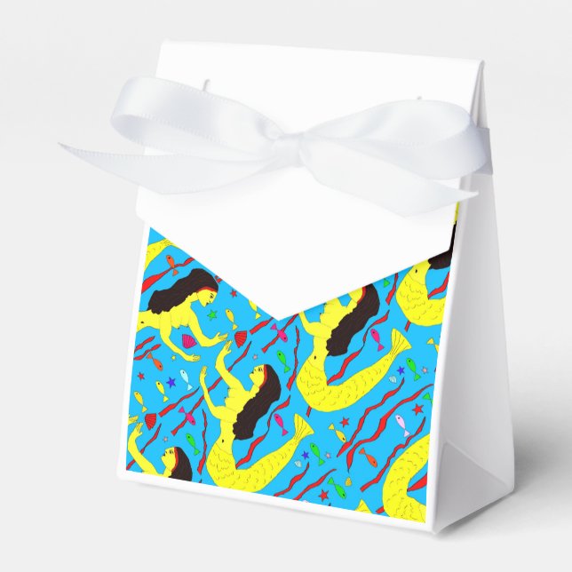 sjöjungfruar presentaskar (Framsidan Sidan)