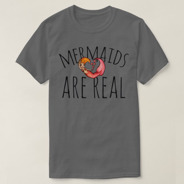 Sjöjungfruarna är Real 5 T Shirt (Design framsida)