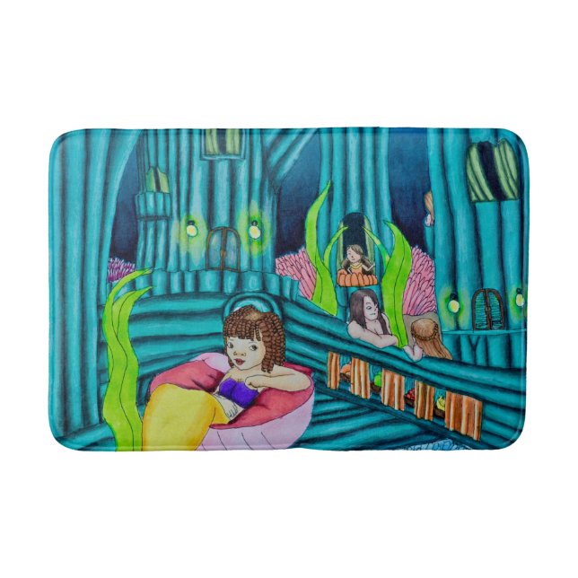 Sjöjungfruars Hideaway Bath Mat Badrumsmatta (Framsidan)