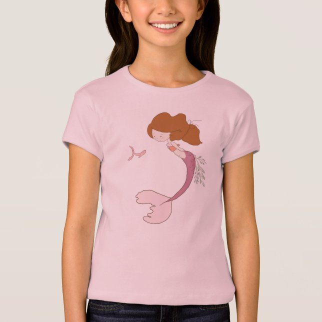 Sjöjungfrublick T-shirt (Framsida)