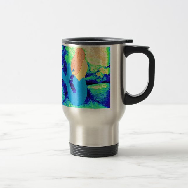 sjöjungfrudesign resemugg (Höger)