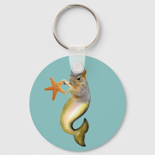 Sjöjungfruekorre Keychain Nyckelring