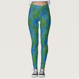 Sjöjungfrufjäll Leggings