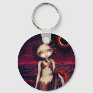 "Sjöjungfruförmörkelse" Keychain Nyckelring