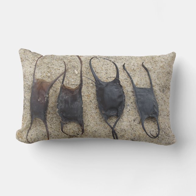 Sjöjungfruhandväskor kudder lumbarkudde (Framsida)