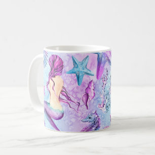 Sjöjungfrukaffemugg, sjöjungfrumugg, kaffemugg