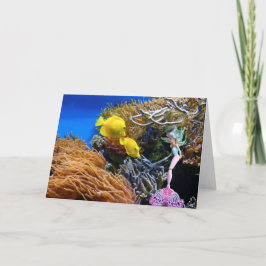 Sjöjungfrukort Tack Kort