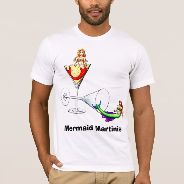 SjöjungfruMartinis T-shirt (Framsida)
