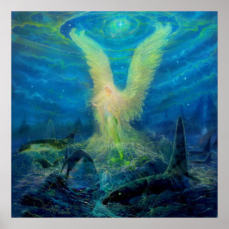 Sjöjungfrun Angel Princess Poster