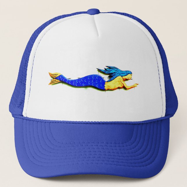 sjöjungfrun Blue-svan Keps (Framsida)
