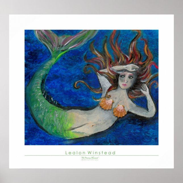 Sjöjungfrun Flamning - G-klassificering Poster (Framsidan)