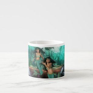 Sjöjungfrun kopplar samman Specialtymuggen Espressomugg