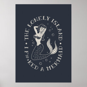 Sjöjungfrun Lonely Island Poster